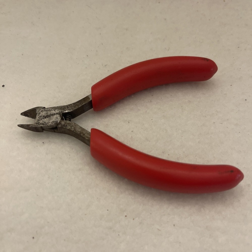 Snap On Tools USA Small Precision Electronic Diagonal Cutters E710ACG