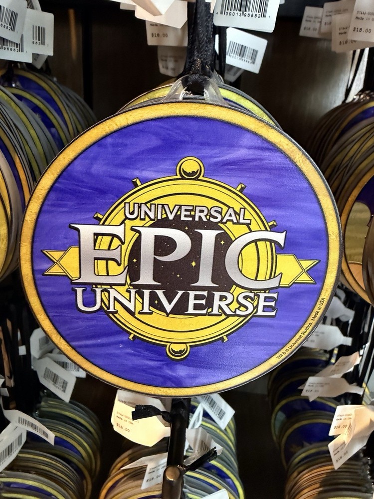 Universal Epic Universe Moonship Chocolates Celestial Park Two Sided Ornament