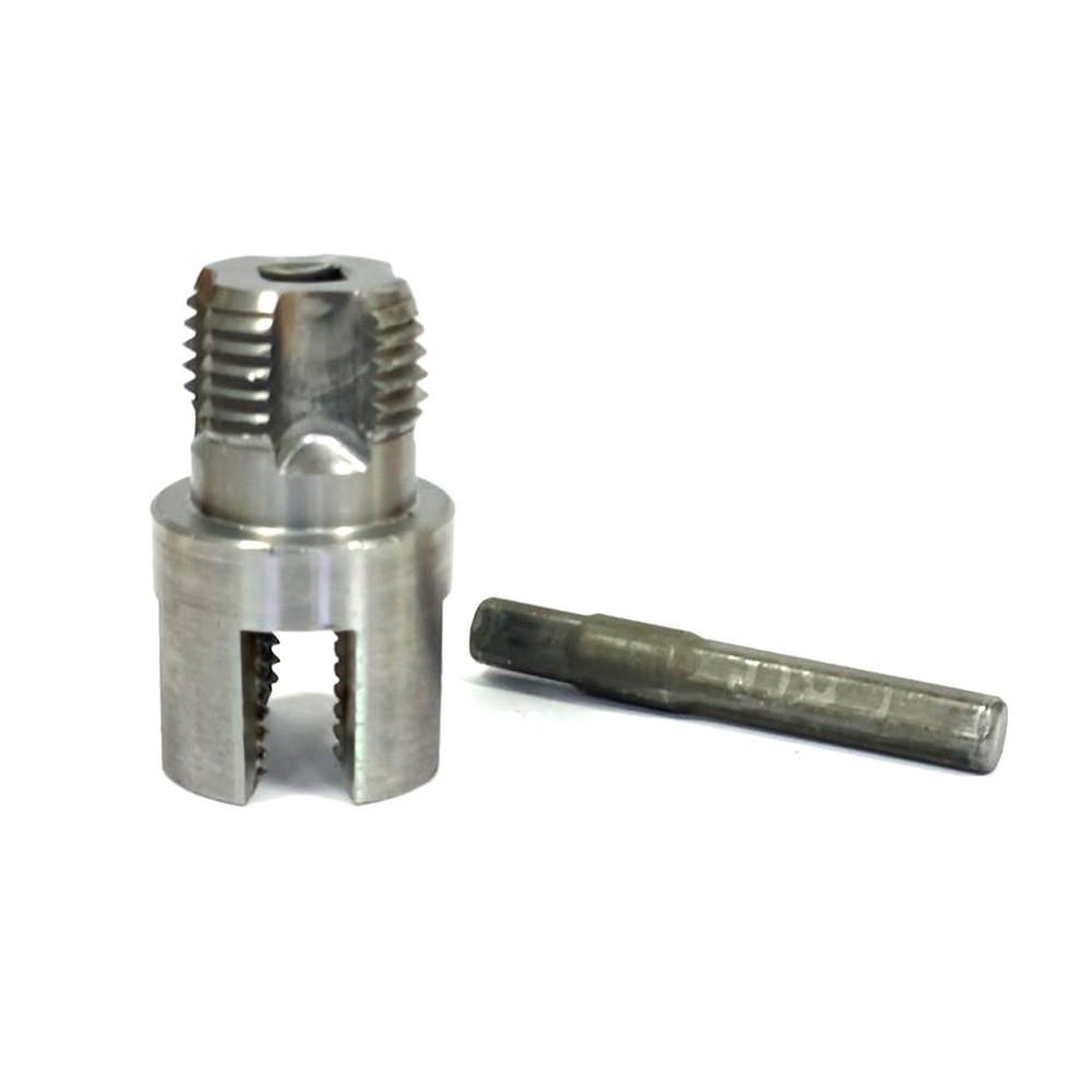 2 Pcs Carbon steel Water Pipe Threading Tool Integrated Internal & External Pipe