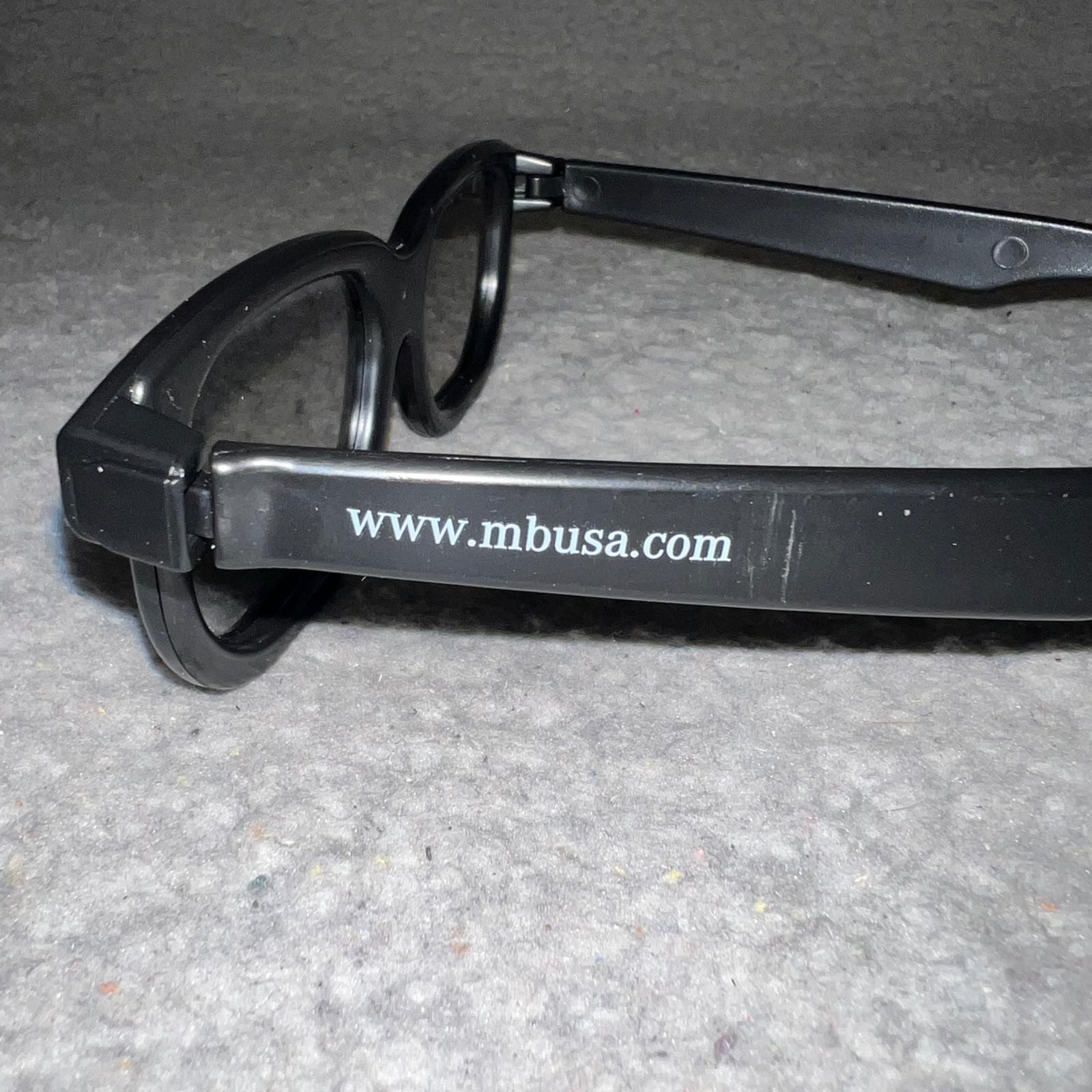 Mercedes - Benz 3D Glasses Dimensional Anaglyph TV Movie DVD Game Polarized Lens