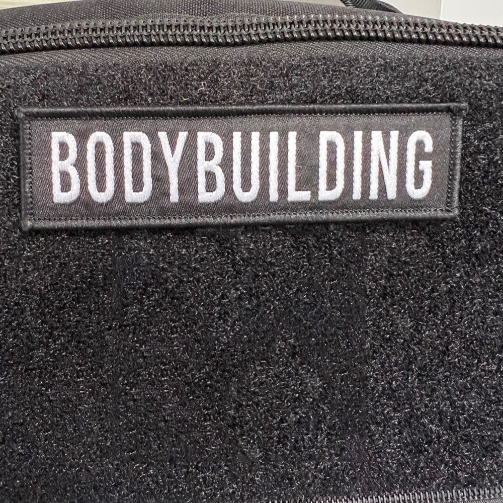 1 Goal Gear - BODYBUILDING Division Patch.