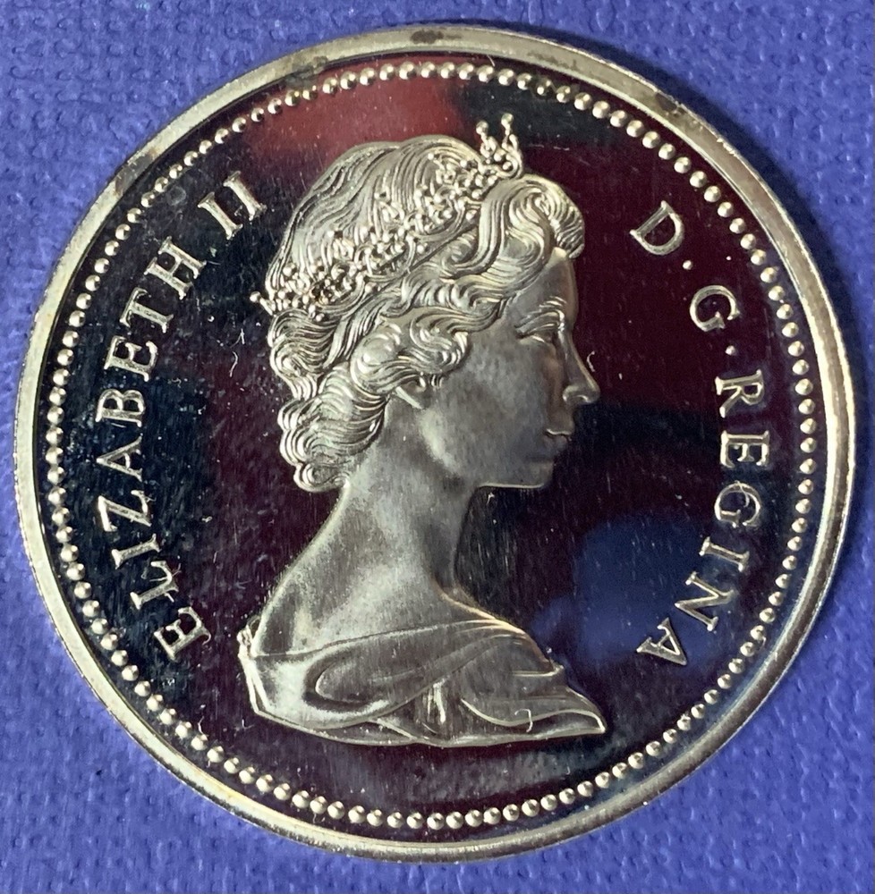 CANADA 1975 Calgary Silver Dollar Specimen, PF++++