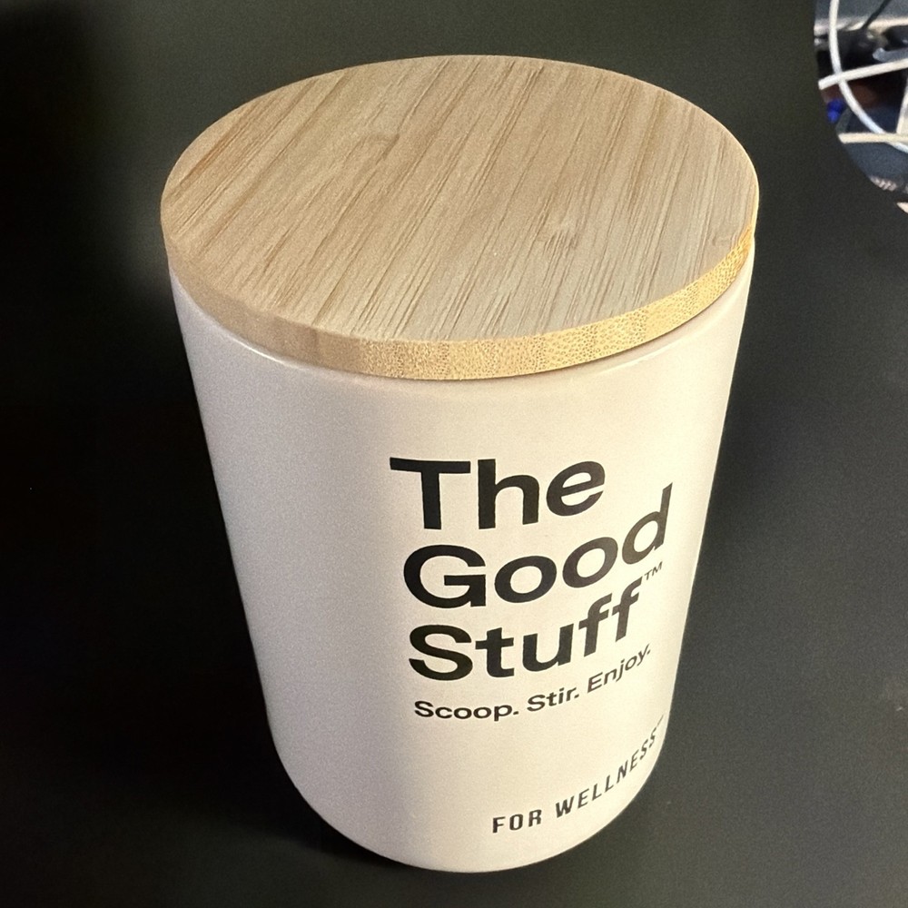 For Wellness Ceramic Canister