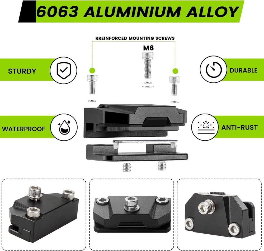 Ditch Light Brackets Hood Mount - 2PCS Universal Universal Ditch Light Brackets