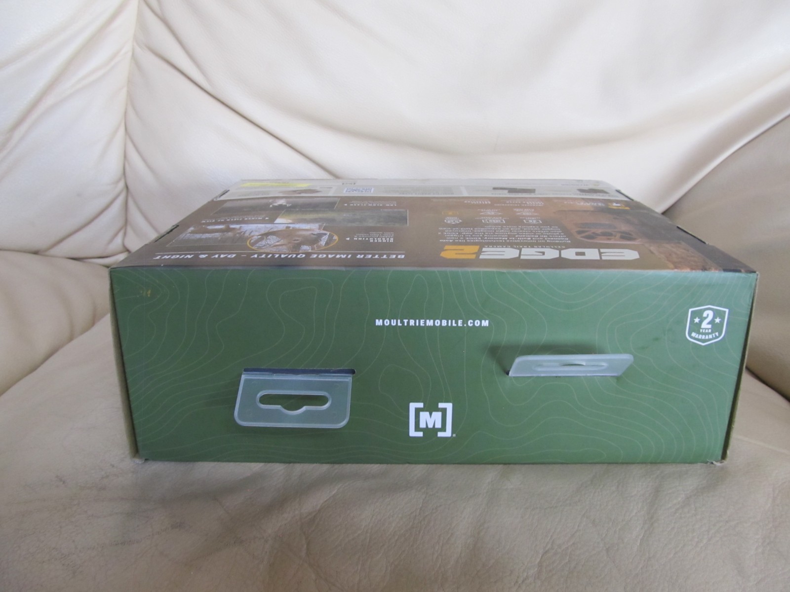 Moultrie Mobile Edge 2 Cellular Trail Camera Beige, NEW IN BOX-2 PACK KIT