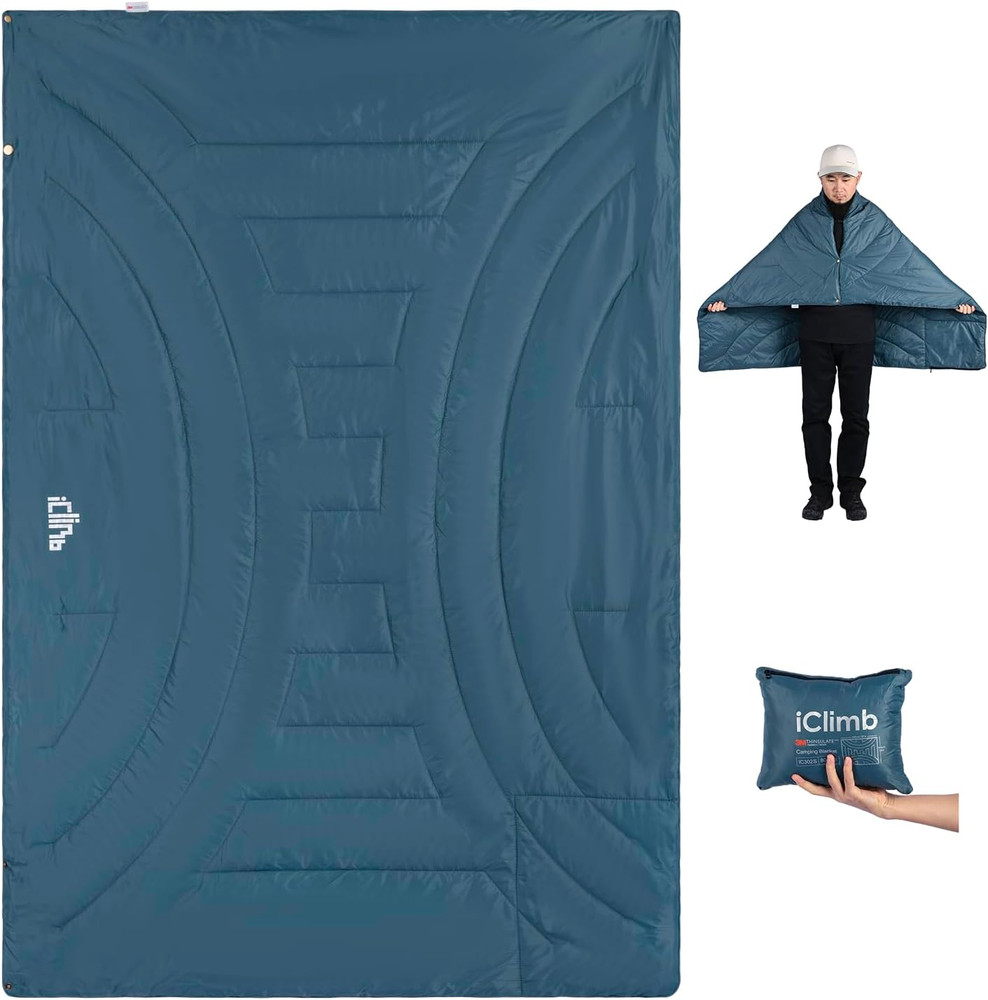 3M Thinsulate Insulation Warm Camping Blanket Ultralight Compact