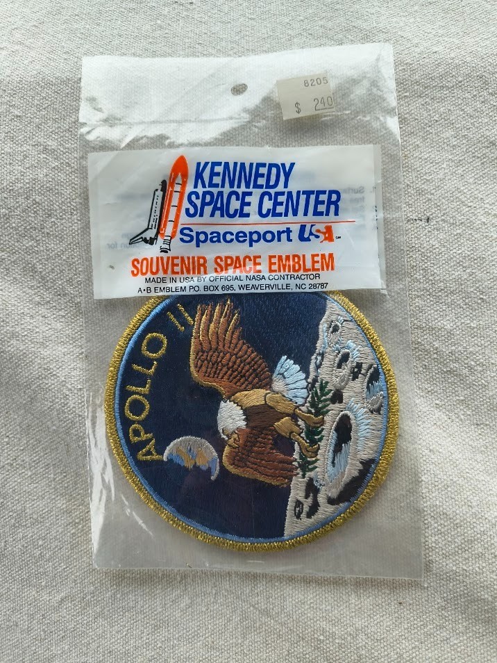 NASA Apollo 11 Mission Kennedy Space Center Spaceport USA Emblem Patch NEW