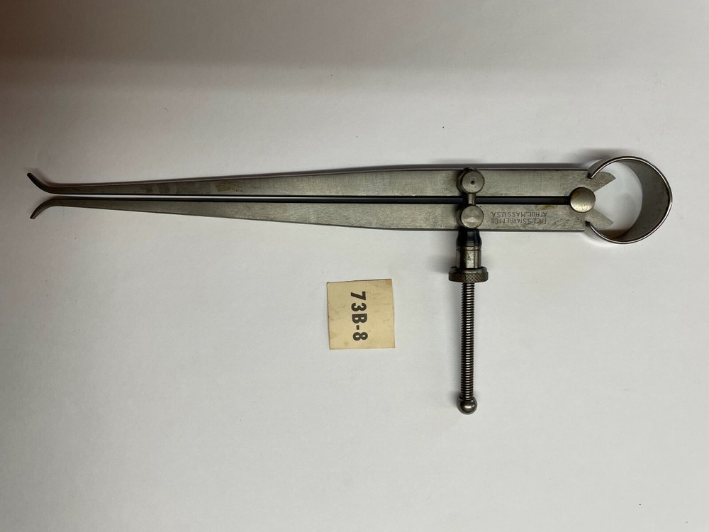 Starrett 8" Inside Spring Caliper, 73B-8, Brand New, 2 available