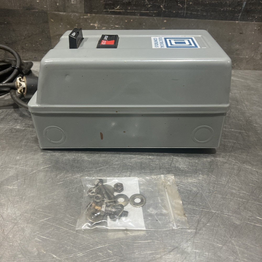VTG Delta Rockwell 6” Jointer Motor Starter Square D Class 8536, Type S