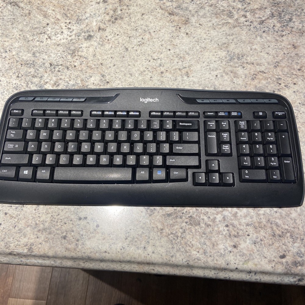 Logitech Y-R0009 Wireless Keyboard Needs Receiver Does Not Have Mouse