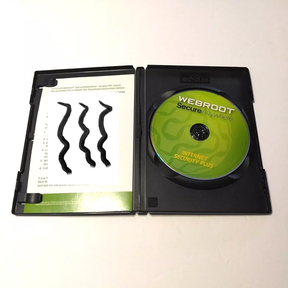 Reg # 3 PC's Webroot Secure Anywhere Internet Security Plus Win-Mac-Mobile