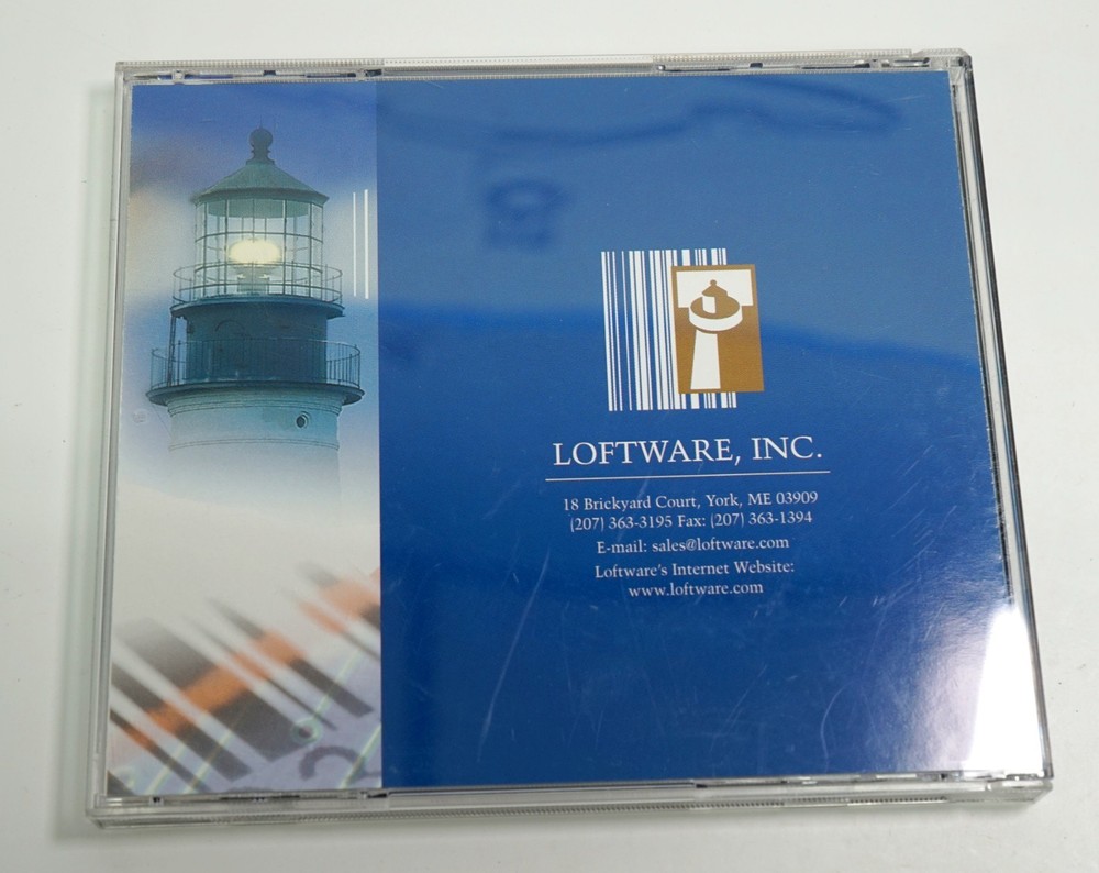 LOFTWARE 2000 Label Manager LLM-WIN32 Barcode Printing Software CD 4.2.2.24