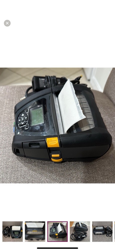 Zebra QLn420 Mobile Label Printer with Power Adapter