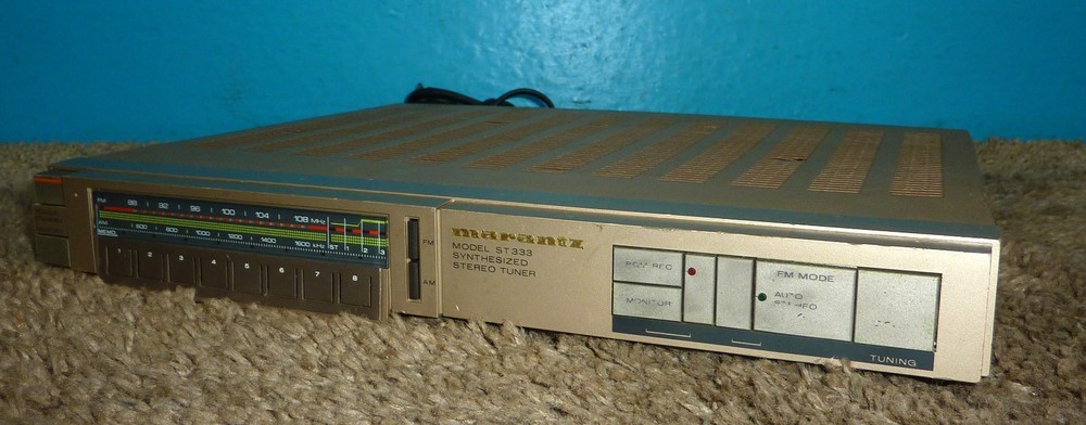 Marantz ST-333 Synthesized Stereo Tuner Engineering Prototype