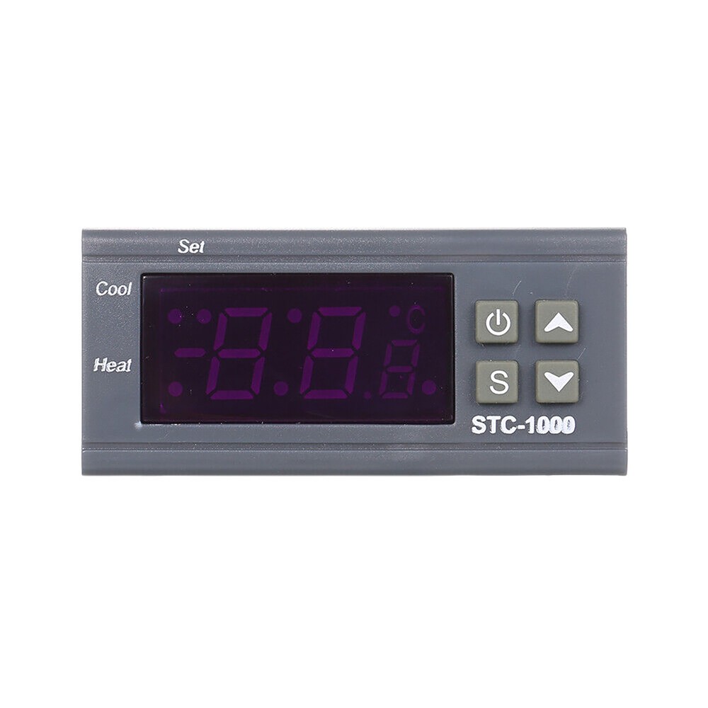 1 PC Aquarium Thermostat NTC Sensor STC-1000 Digital Temperature Controller