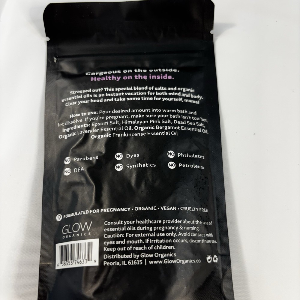 Glow Organics Bath Soak (Relax) 5 oz