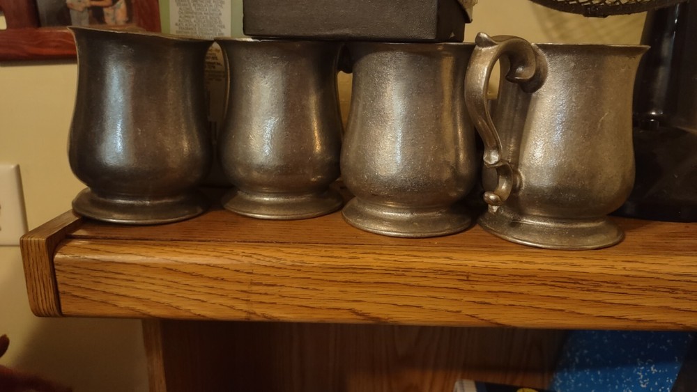 Pewter And Silver