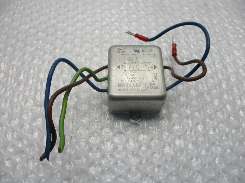 CORCOM 3VK3 F2580 FILTER UNMP