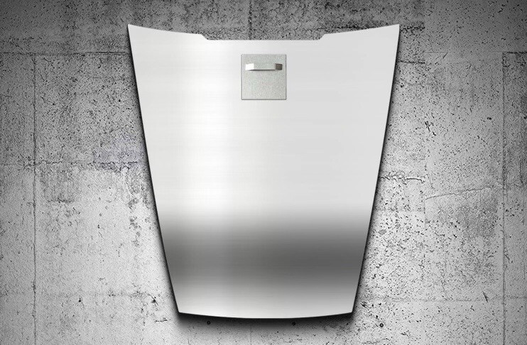 Large 18” Shield Ferrari Racing Inspired Aluminum Sign