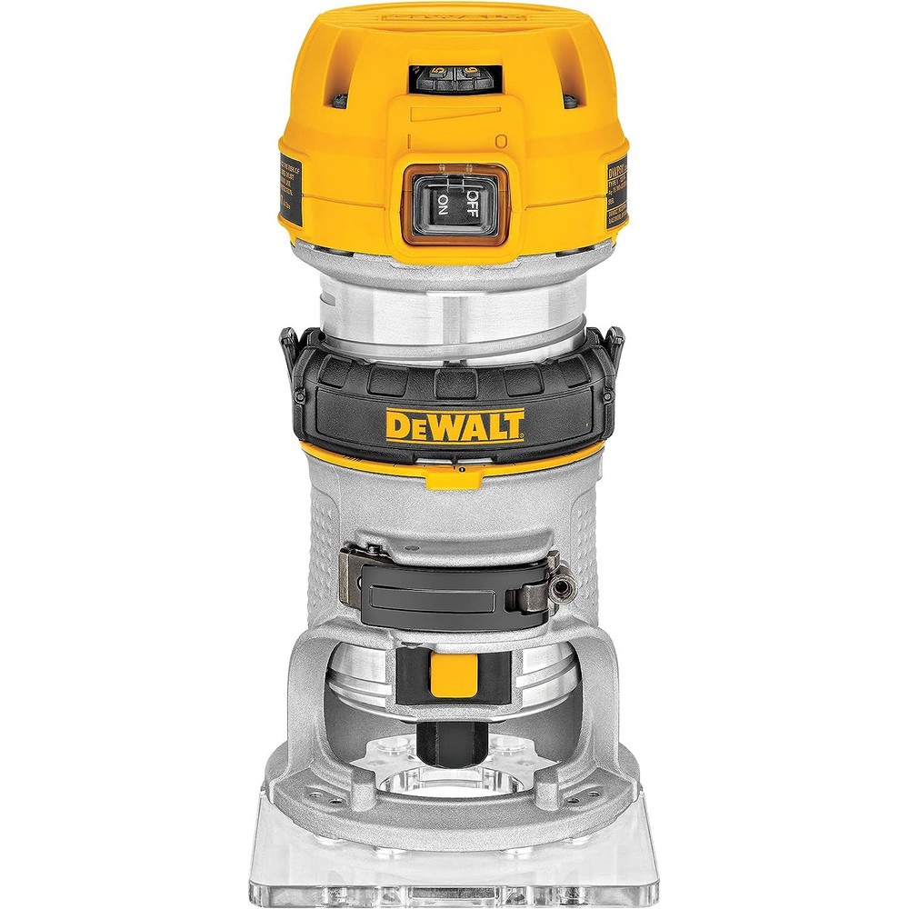 DEWALT Router, Fixed Base, 1-1/4 HP, 11-Amp,Variable Speed Trigger,Corded DWP611
