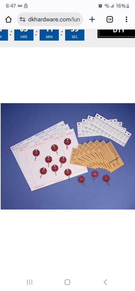 Lund Key Cabinet C-90