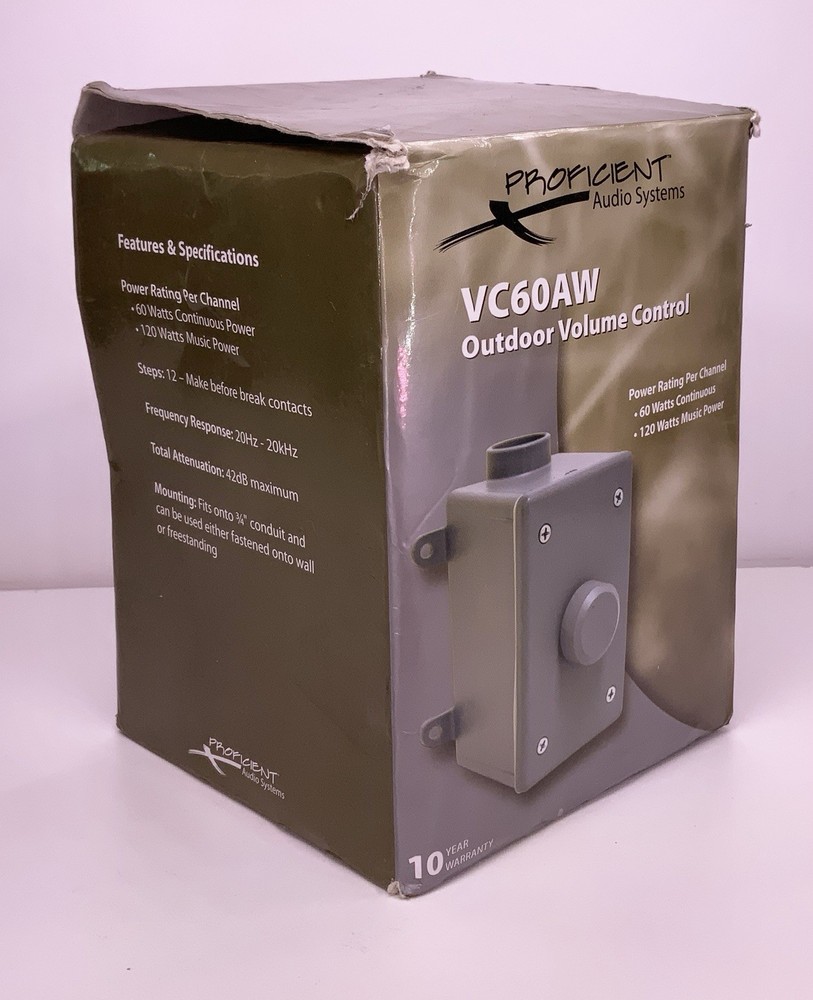 Proficient Audio Systems VC60AW Outdoor Volume Control - 60 Watts Continuous