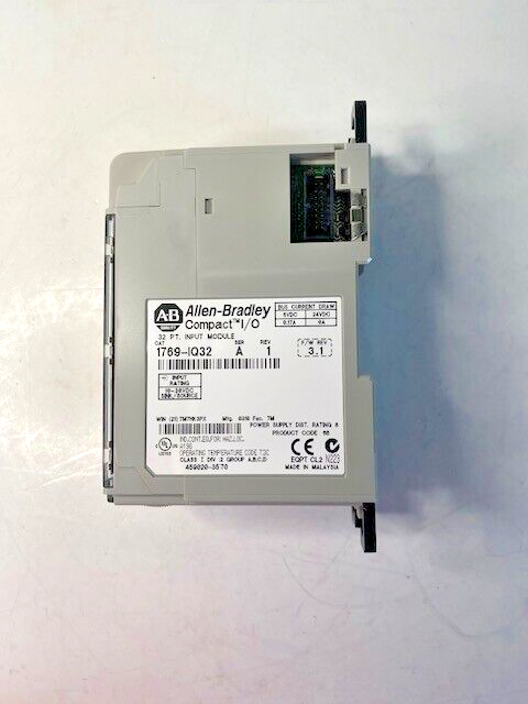 ALLEN BRADLEY 1769-IQ32 COMPACTLOGIX COMPACT I/O SINKING SOURCING INPUT MODULE