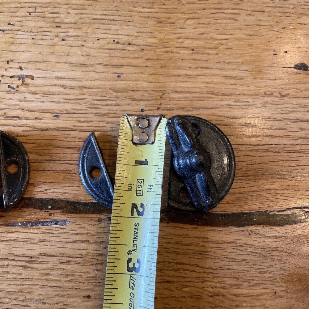 2 Antique Turnbuckle Latches