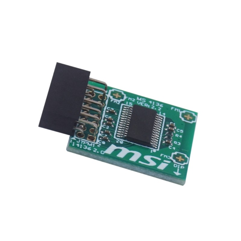 TPM MS-4136 Trusted Platform Module PCB Computer Adapter TPM2.0 Security Module