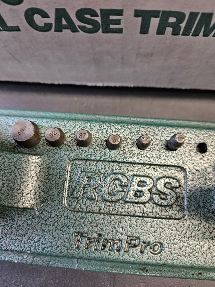 RCBS TrimPro Case Trimmer with Pilots & Deburring Tool Reloading