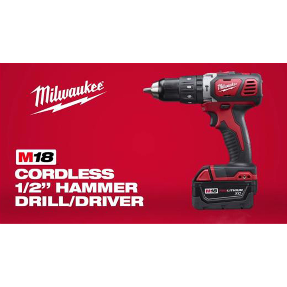 Milwaukee Tool M18 1/2" Hammer Drill/Driver