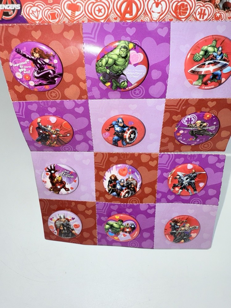 Avengers Mini Buttons 12 pk set