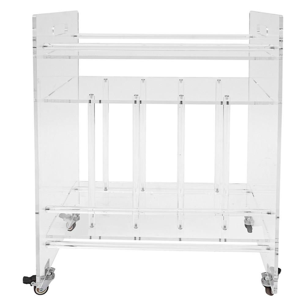 Clear Record Player Stand Record Storage Stand Record Player Stand Table Display