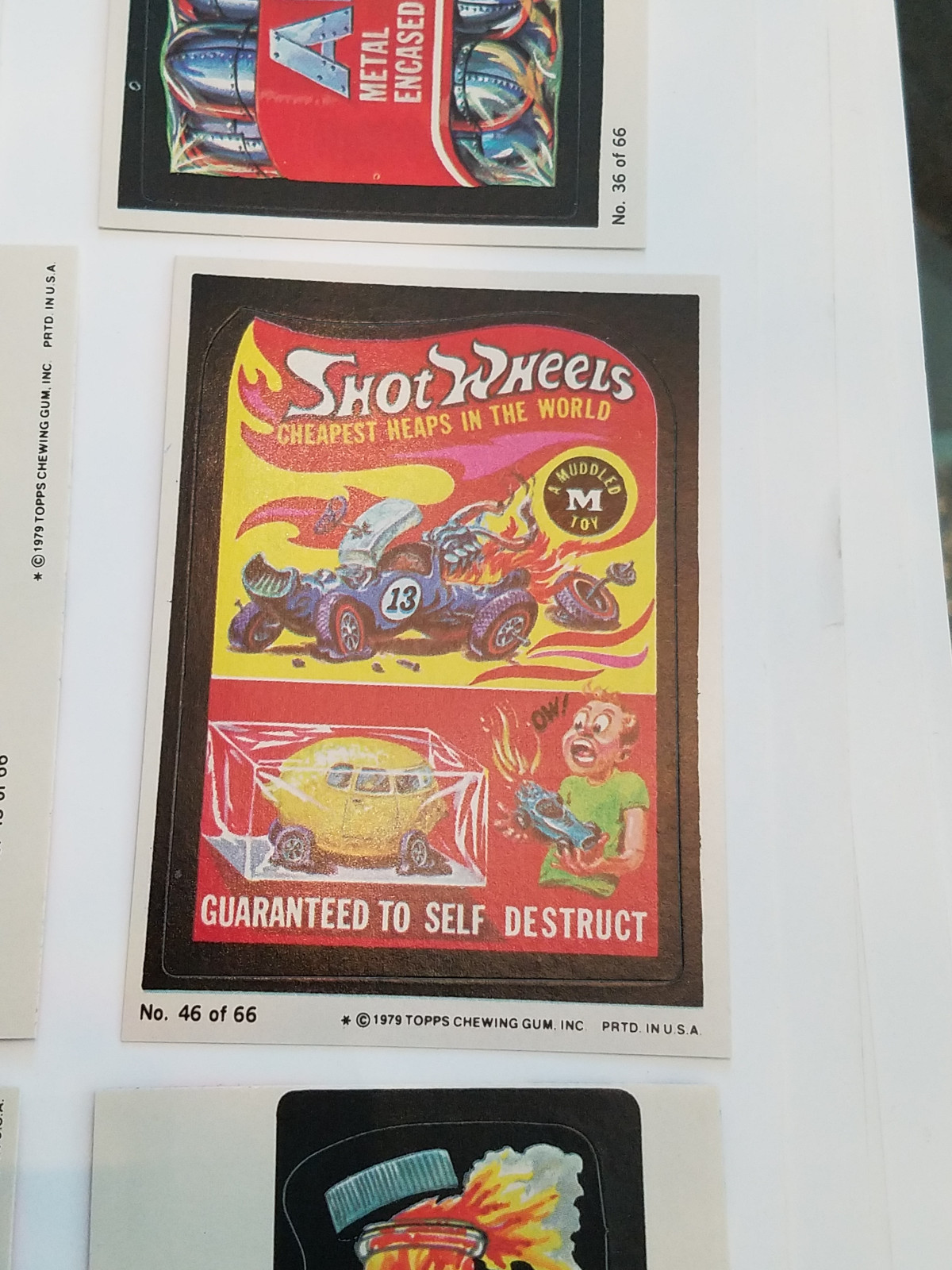 1979 Topps Wacky Packages Complete 66 Card Set Series 1 Mint New Condition Cards