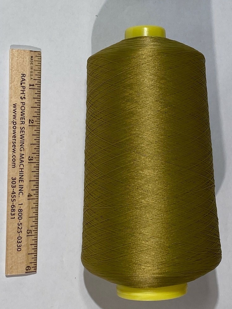 A&E Wildcat Plus Tex-24 Polyester Serger Thread huge 16oz Cone Gold 32099