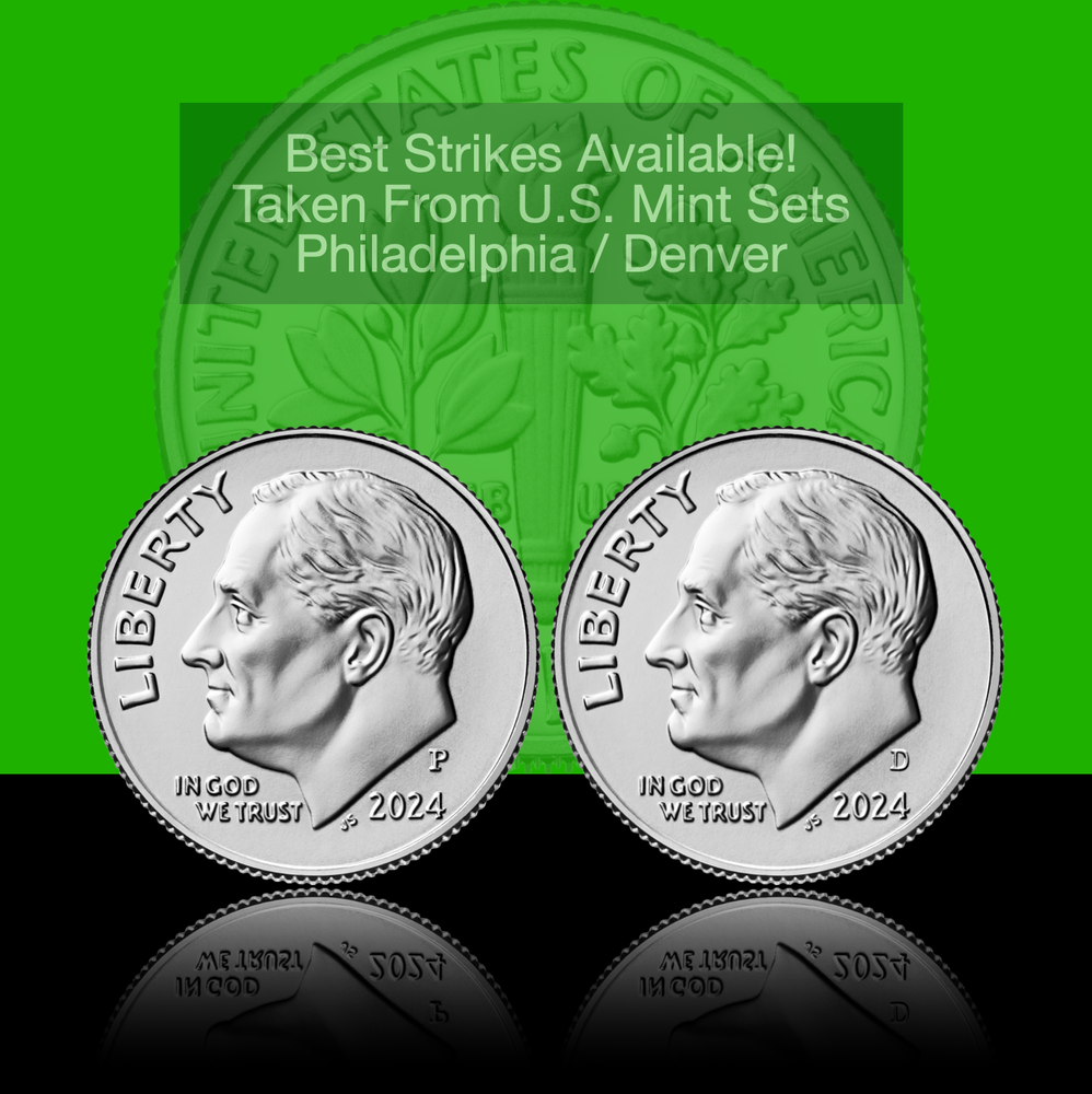 2024-PD Roosevelt DIME / From Recently Released US Mint Sets / BEST STRIKES