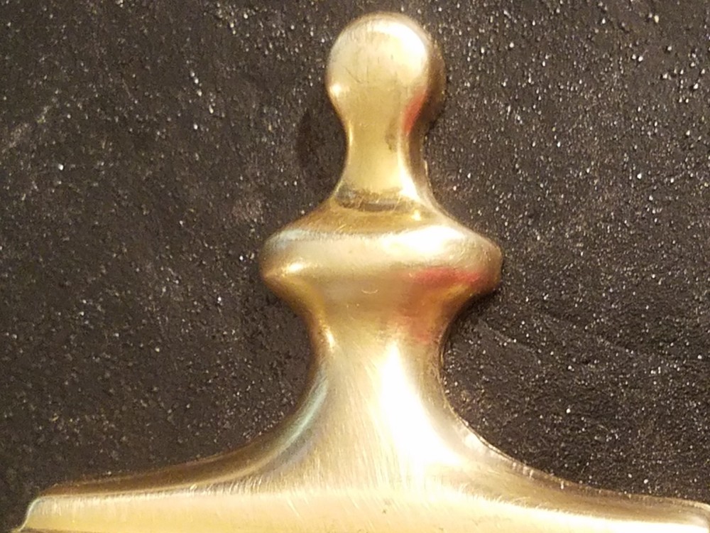 THINGS REMEMBERED SOLID BRASS DOOR KNOCKER Engraved "CASEY"