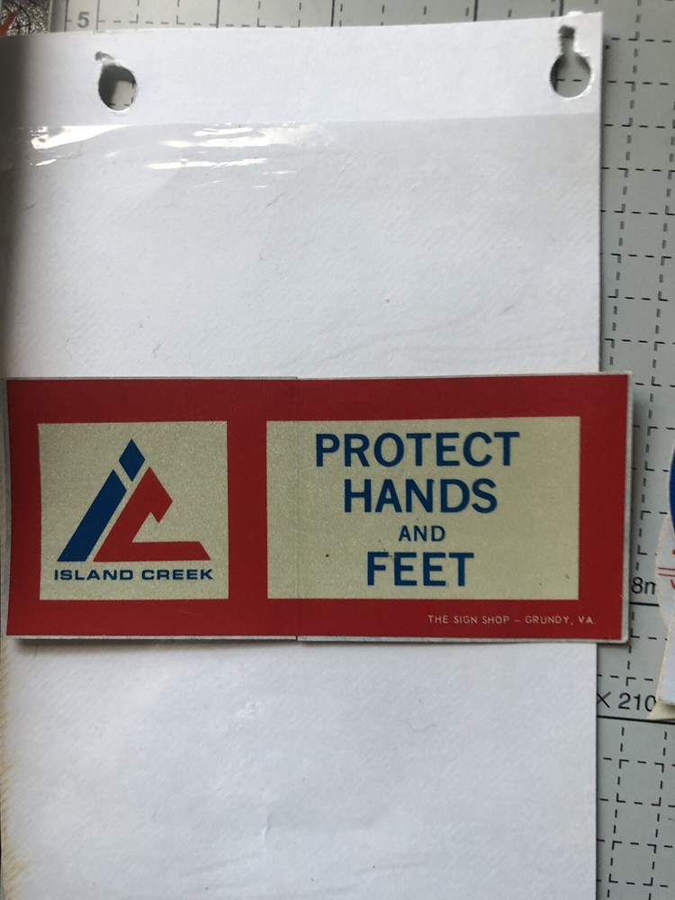 coal mining stickers nice older  Coal Company