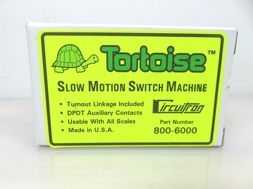 Circuitron #800-6000 Tortoise Switch Machine Slow Motion NIB