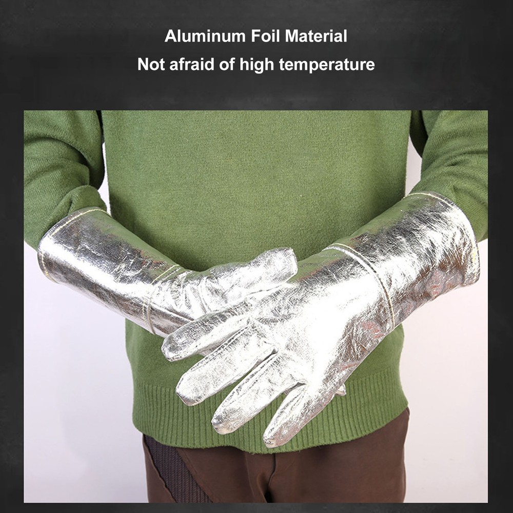 Heat Resistant Welding Aluminized Welding Fire Proof Flame New