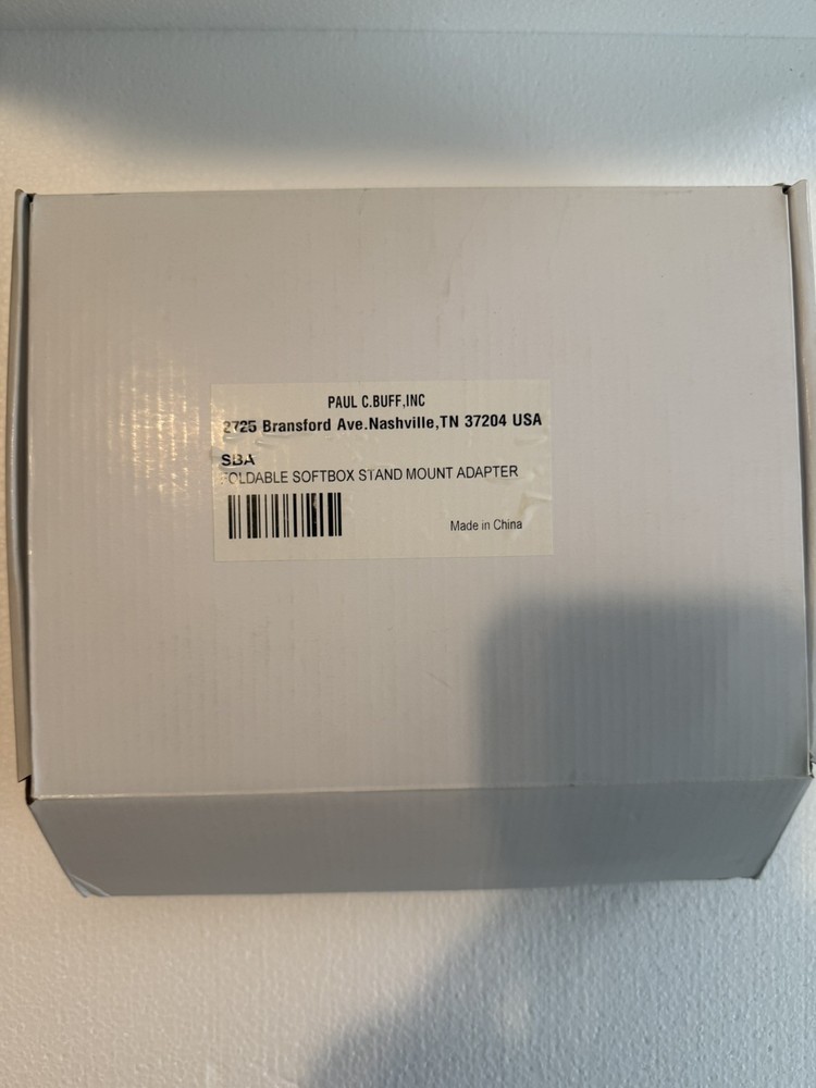 PAU C BUFF Foldable Softbox Stand Mount Adapter Part Number: SBA