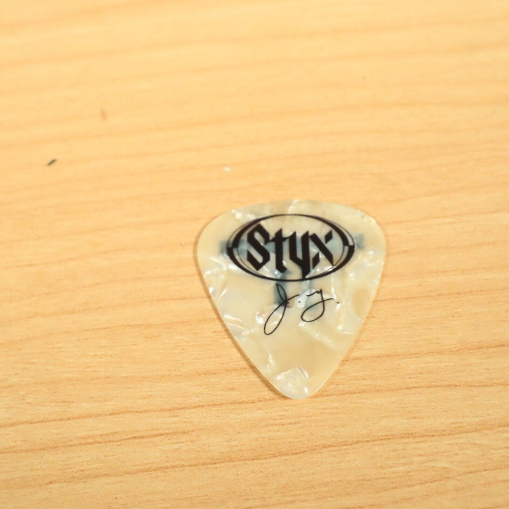 Styx J.Y. 2011 Tour Used Guitar Pick