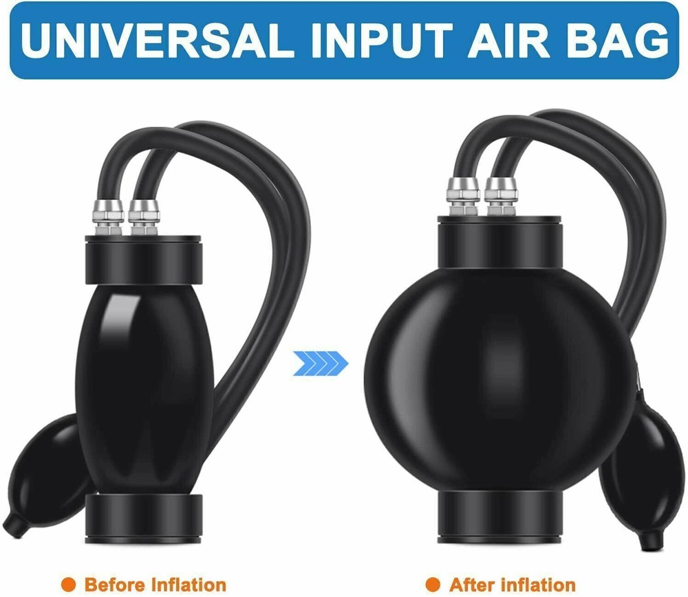 Intake Inflatable Bladder Adapter fit EVAP Smoke Leak Detector Machine Universal