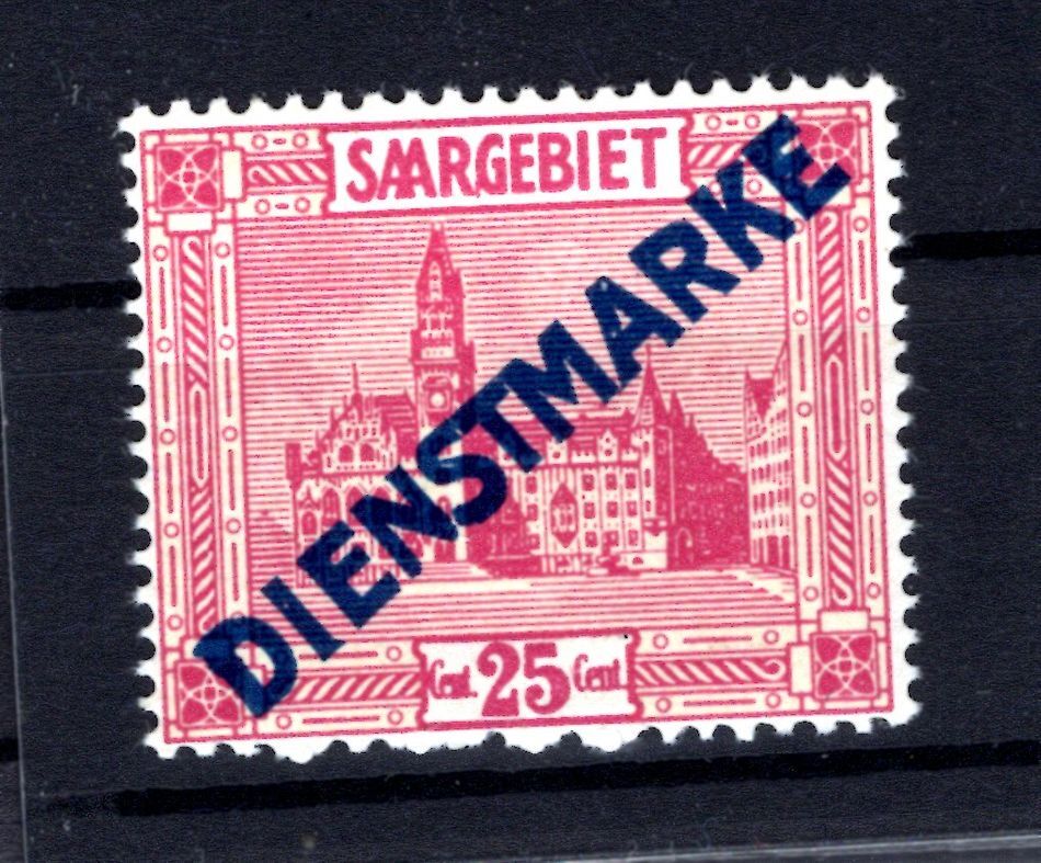 Saar Post 14XV Variety MNH Mint BPP (L9554