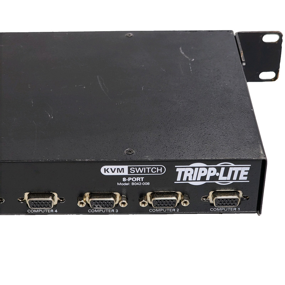 TRIPP LITE B042-008 NETWORK SWITCH Unit USED.