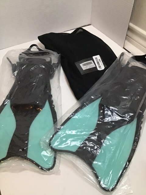Scuba Flippers with Carry Beach Bag Small/medium