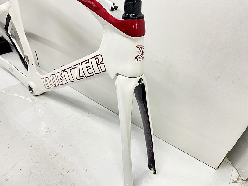 Dontzer TT Carbon Triathlon Frame Set White 570mm
