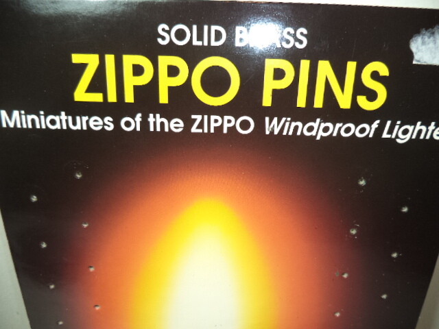 ZIPPO PIN BROOCH LAPEL MODEL 1 NEW NEW