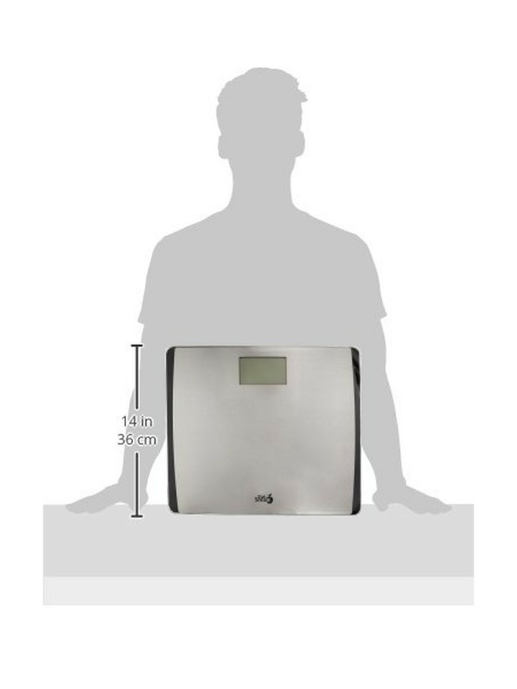 EatSmart Precision 550 Pound Extra-High Capacity Digital Bathroom Scale with ...