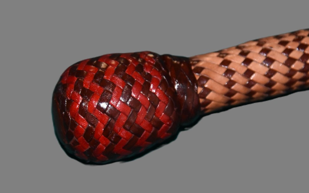 Kangaroo hide bull whips
